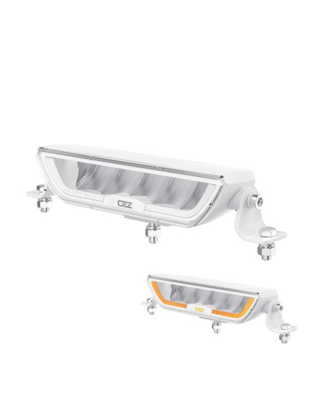 OZZ XB1 P9" White, ledbar with position light, white housing