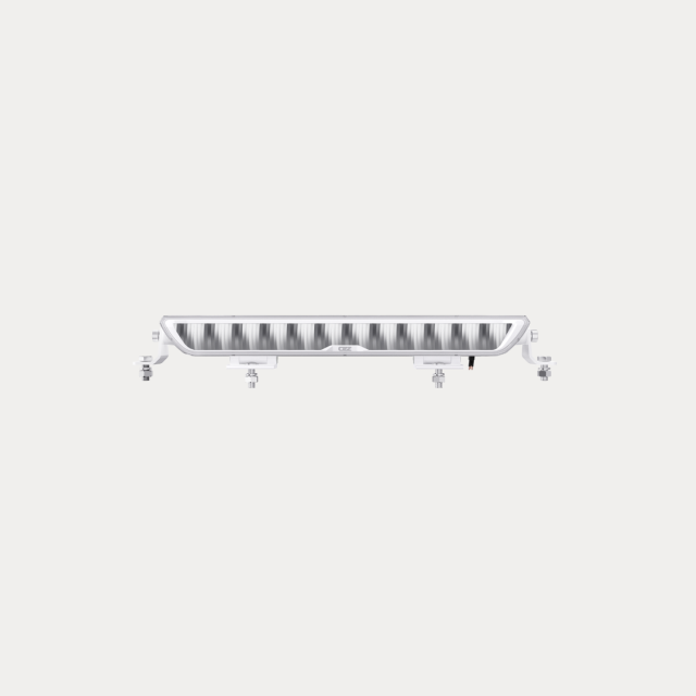 OZZ XB1 15" White ledbar, white housing