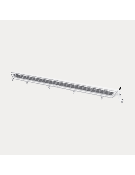 OZZ XB1 P40" White, ledbar z światłem pozycyjnym, biała obudowa