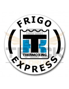 Frigo express TK naklejka mała