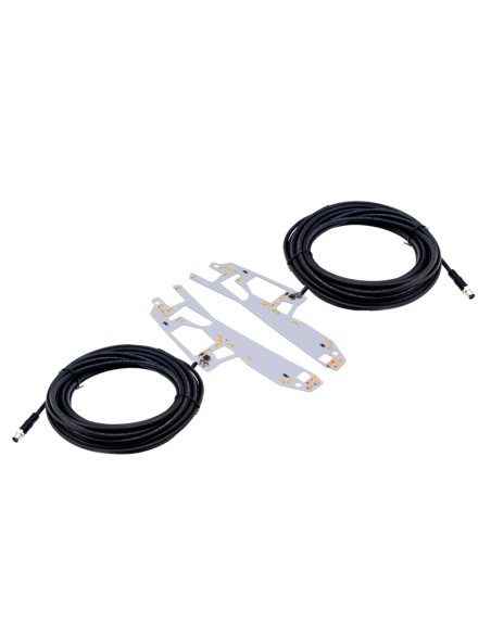 Dodatkowe światło z lampy przeciwmgielne Scania Nextgen 2016-2022, dualcolor biały xenon/żółty+strobo