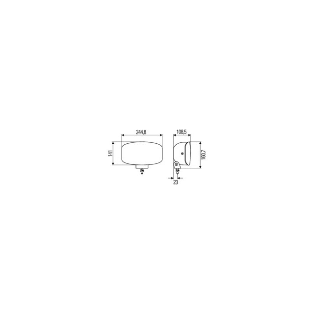Driving lamp H7/W5W Jumbo 320FF 1FE...
