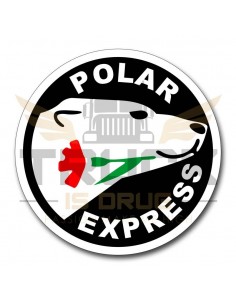 Polar express bear sticker...