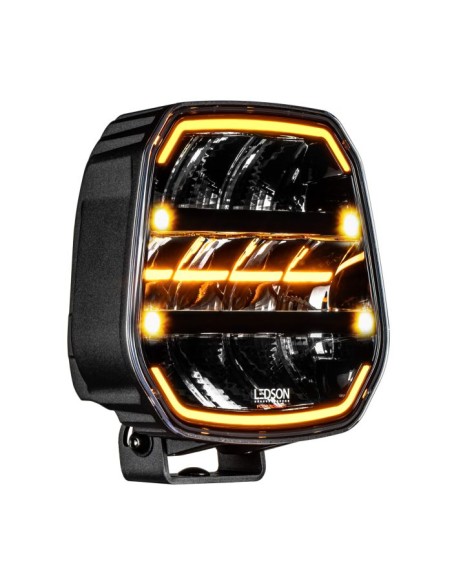 EPIX9+ Strobe Lampa drogowa LED z stroboskopem, obudowa czarna