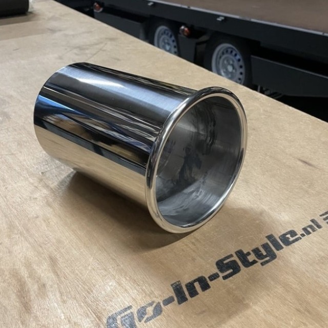 Stainless steel exhaust pipe tip, 129...