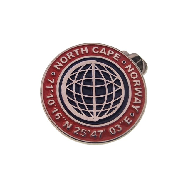 North Cape metall pin