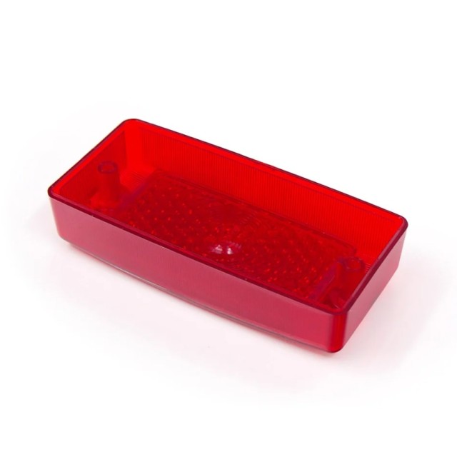 Czerwony klosz do lamp obrysowych Hella