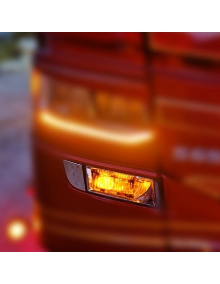 Żółte światło pozycyjne w halogeny Scania Nextgen 2023+