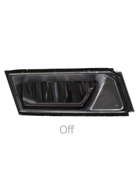 Yellow position light in fog lights Scania Nextgen 2023+