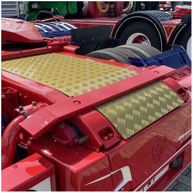 Stainless Chassis protector Scania...