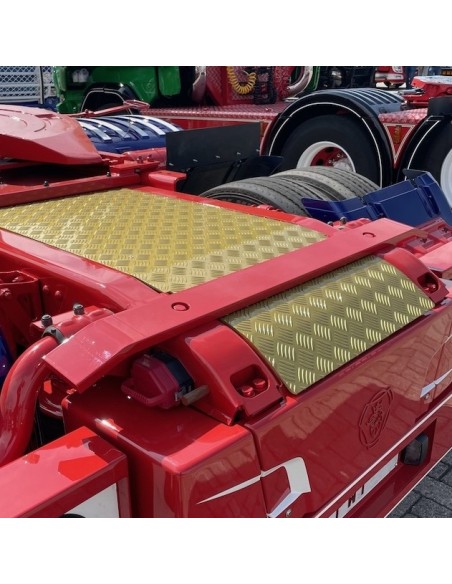 Stainless Chassis protector Scania Boogie/Pusher