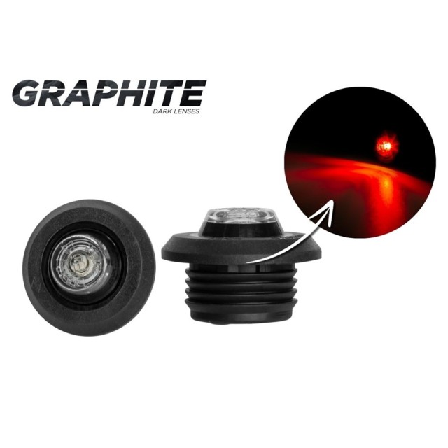 Red LED marker lamp LD 2630/GRAPHITE,...