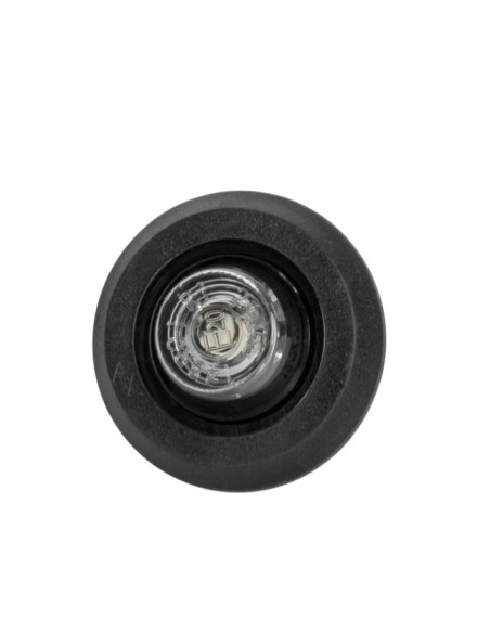 Red LED marker lamp LD 2630/GRAPHITE, flat mount