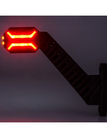 Lampa obrysowa LED Dragon LD 2995 prawa, długa