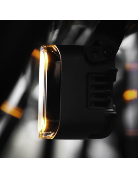 SQR 3" work lamp with position and warning light
