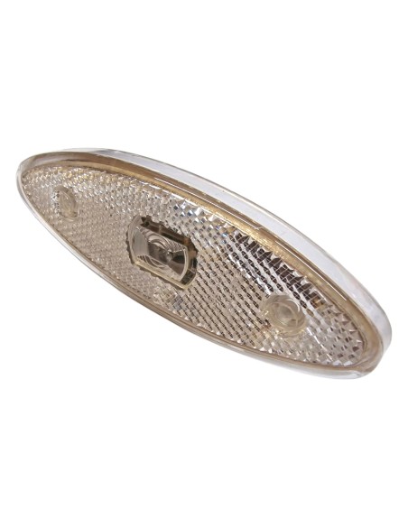 Biała lampa obrysowa LED SIM 3158 24V - 2 pin