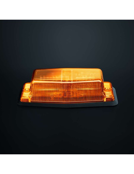 Strands Amber Double burner - Lampa obrysowa LED z stroboskopem