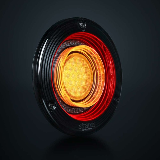 Lampa tylna LED FOR9T ORBI, 3-funkcyjna
