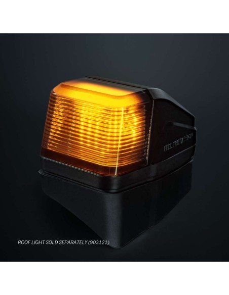 Rubber corner base for IZE LED roof lamp