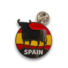 Metal pin Toro de Osborne