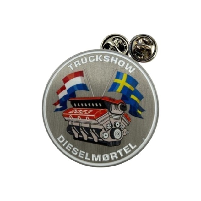 Truckshow Dieselmortel metal pin